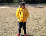 Yellow/ Black Pia Life youth boys coat