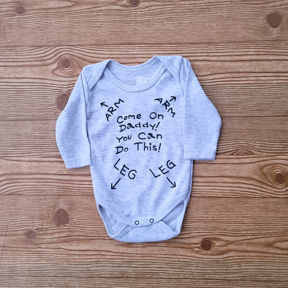 Dad, You can do it- Longsleeve Onsie