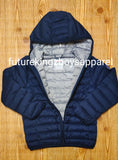 Navy puffa boys Coat - Future Kingz Boys Apparel & Accessories 