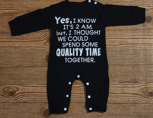 "Quality Time" bodysuit